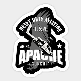 AH-64 Apache Sticker